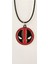 Marvel Deadpool Kolye Hediyelik Şık Aksesuar Kahraman Kolyesi 1