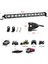 38 cm Offroad LED Beyaz Bar 12 LED 1