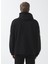 Kapüşon Yaka Baskılı Siyah Erkek Sweatshirt E-Solı 4