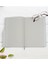 Gift Kişiye Özel Papatya Temalı Beyaz Termo Deri Not Defteri 15X21CM-4 3