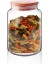 12 Adet Bambu Vakum Kapaklı Kavanoz 3 Boy 500-800-1300 ml 4