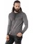CL523 Düğmeli Yaka Antrasit Sweatshirt 2