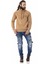 CL529 Jumbo Yaka Kışlık Kahve Sweatshirt 4