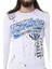CL510 Baskılı Beyaz Ince Sweatshirt 2