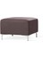 Enza Home Linea Puf - Kahve, Antrasit 5