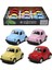 1967 Volkswagen Beetle Çek Bırak Metal Oyuncak Araba 9 cm Kırmızı 5