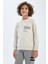 Erkek Çocu Bisiklet Yaka Cep Baskılı Sweatshirt X9715A622AU 1