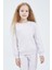 Kız Çocuk Regular Fit Bisiklet Yaka İçi Yumuşak Tüylü Sweatshirt U6470A621AU 1