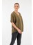 Oversize V Yaka Kadın Bluz - Kısa Kol Minimalist Günlük 5