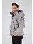 Erkek Oversize Kapüşonlu Kışlık Mont - Minimalist Tasarım 2