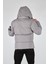 Erkek Oversize Kapüşonlu Kışlık Mont - Minimalist Tasarım 5