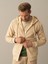 Erkek Bej Regular Fit Sweatmont 3