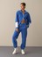 Kadın Mavi Polar Sweat Pantolon 1