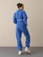 Kadın Mavi Polar Sweat Pantolon 3