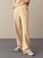 Kadın Bej Regular Fit Sweat Pantolon 3