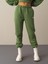 Kadın Yeşil Basic Sweat Pantolon 2