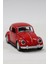 Vosvos Beetle Çek Bırak Metal Oyuncak Araba 12 cm Kırmızı 2
