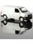 Volkswagen Transporter T6 Van Gri Çek Bırak Metal Model Oyuncak Araba 12 cm 1