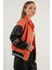 Oversize Cepli Bomber Deri Mont Bayan Deri Mont 6230104 3