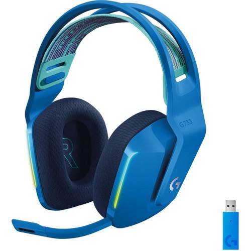 Logitech G G733 Lıghtspeed Kablosuz Oyun Kulaklığı RGB Aydınlatma ve Mikrofon Özellikli