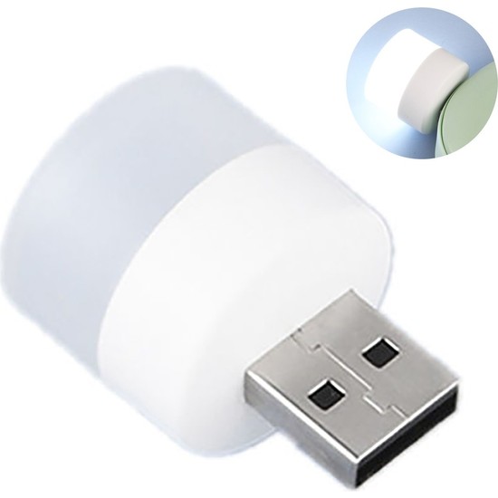 Silicon Valley Mini USB LED Light Small Desk Lamp Beyaz Işık Fiyatı