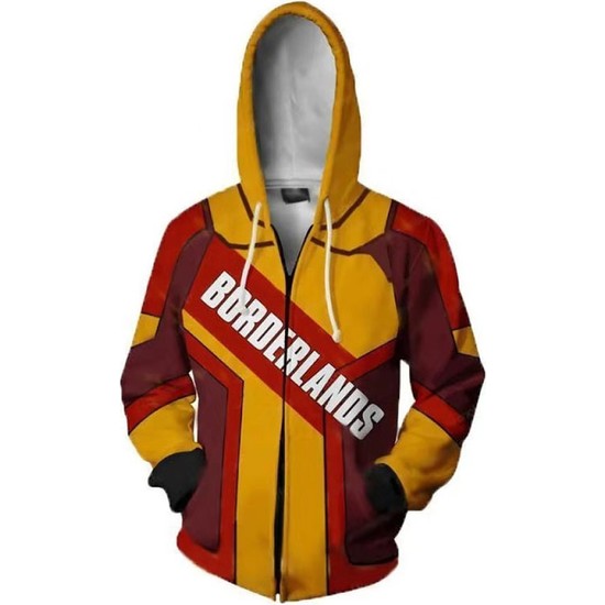 Janae Borderlands Serisi 3D Sweatshirt Cosplay Anime 3D Sweatshirt Hoodie (Yurt Dışından)