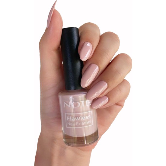 Note Cosmetics Nail Flawless Oje 62 Rose Shell 10 ml Pembe Renk Mükemmel Örtücülük ve Parlaklık