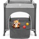 Gulz Raftel Oyun Parkı Bebek Beşik 70X120 cm + Pamuk Yatak