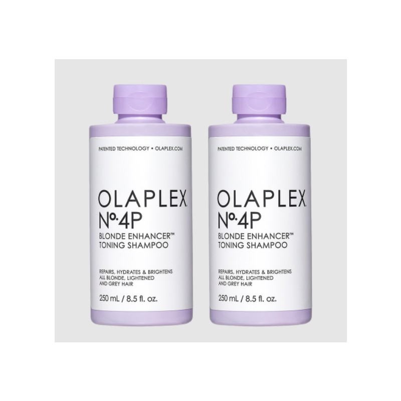 OLAPLEX No. 4-P Blonde Enhancer Toning Şampuan 2 x 250 ml