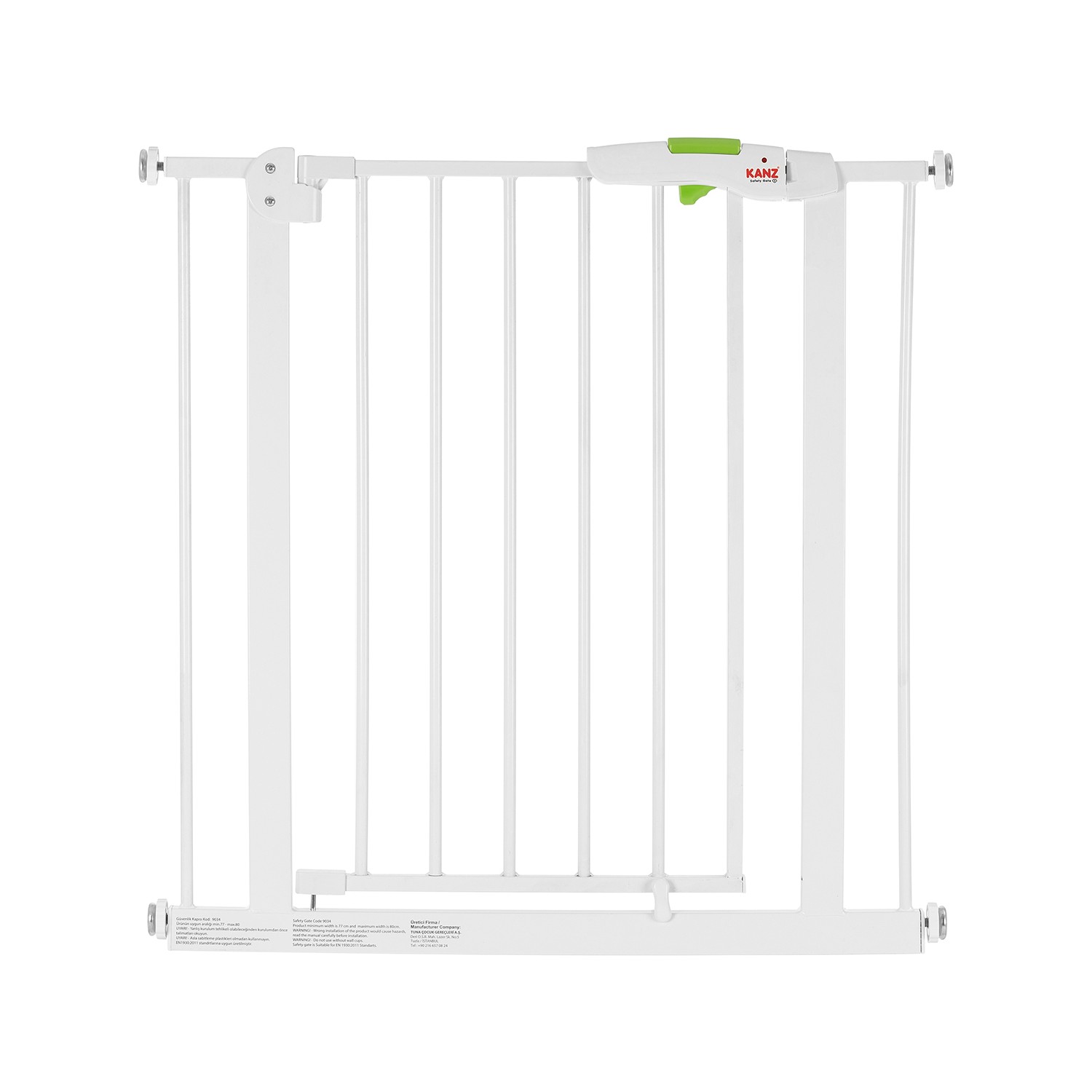 Kanz Safety Gate Güvenlik Kapısı Beyaz Fiyatı Taksit Seçenekleri