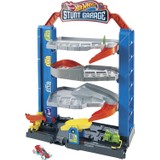 Hot Wheels Maceraya Başlangıç Garajı, 4 Katlı, 3-8 Yaş Arası Çocuklar İçin GNL70