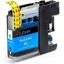 Calligraph Brother LC535XL (10ML) Muadil Mavi Inkjet Kartuş