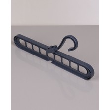 Temizcan Tedarik Sihirli Askı 9 Bölmeli Katlanabilir Gömlek Penye Askısı Kıyafet Düzenleyici Askı