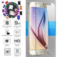 Bayraktaron Samsung Galaxy S6 Nano Ekran Koruyucu Kırılmaz Nano Cam Esnek Ince Flexible Glass Koruma Hd (ZT52AIQ)