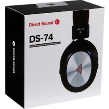 Ds-74 Closed Professional Monitoring Headphone | Kablolu Kulak Üstü / Over-Ear Profesyonel Kapalı / Closed Monitoring / Mix Stüdyo Kulaklığı