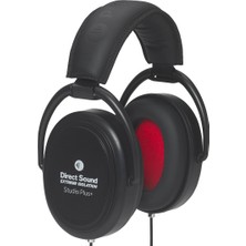 Studio Plus+ Extreme Isolation Jet Black | Kablolu Kulak Üstü / Over-Ear Profesyonel Kapalı / Closed Gürültü Yalıtımlı Stüdyo Kulaklığı