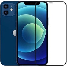 T-Ewax Iphone 12 5d Temperli Cam Tam Kaplama Ekran Koruyucu Cam