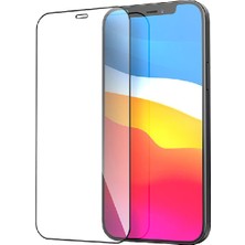 T-Ewax Iphone 12 5d Temperli Cam Tam Kaplama Ekran Koruyucu Cam