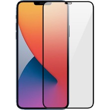 T-Ewax Iphone 12 5d Temperli Cam Tam Kaplama Ekran Koruyucu Cam