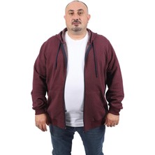 Starbattal Büyük Beden Sweat Direction 22718-BORDO