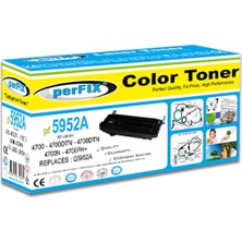 Perfix Pf Q5952A 4700-643A Sarı Toner 10K