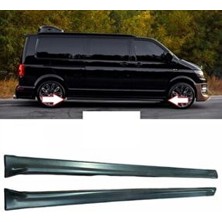 Paşa Tuning Vw Transporter 2003 2021UZUN Şase Yan Marşpiyel Seti Plastik