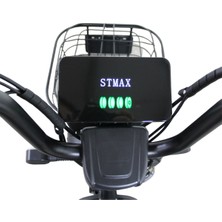 St Max Kobra 500 Elektrikli Moped Turuncu