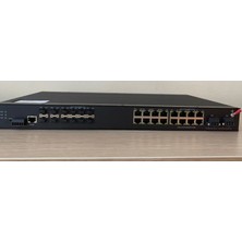 Scodeno 16 Port Bakır 16*10/100/1000 12GBPORT Fiber Girişli 28 Port Endütriyelyönetilebilirpoeswitch