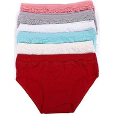 Dondeza Dondeza 6 Adet Kız Çocuk Dantelli Kız Bikini 408