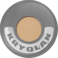 Kryolan Taş Pudra Cake Make-Up 01120 Ivory2