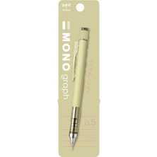 Tombow MonoGraph Mekanik Uçlu Kalem 0,5mm Blisterli Bal Sarısı