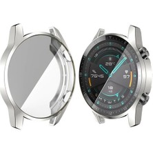 Basias Huawei Watch Gt2 46MM 360 Tam Koruma Silikon Kılıf Koruyucu