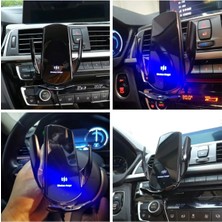Pazariz Q3 Sensör Car Wireless Charger Araç Telefon Şarjlı ve Tutucu Otomatik Akıllı Kızılötesi Sensör