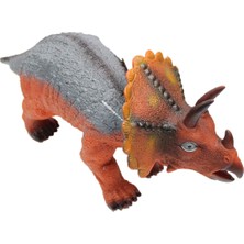 Toyaş 30CM Sesli Soft Achelousaurus Dinozor Figür Oyuncak